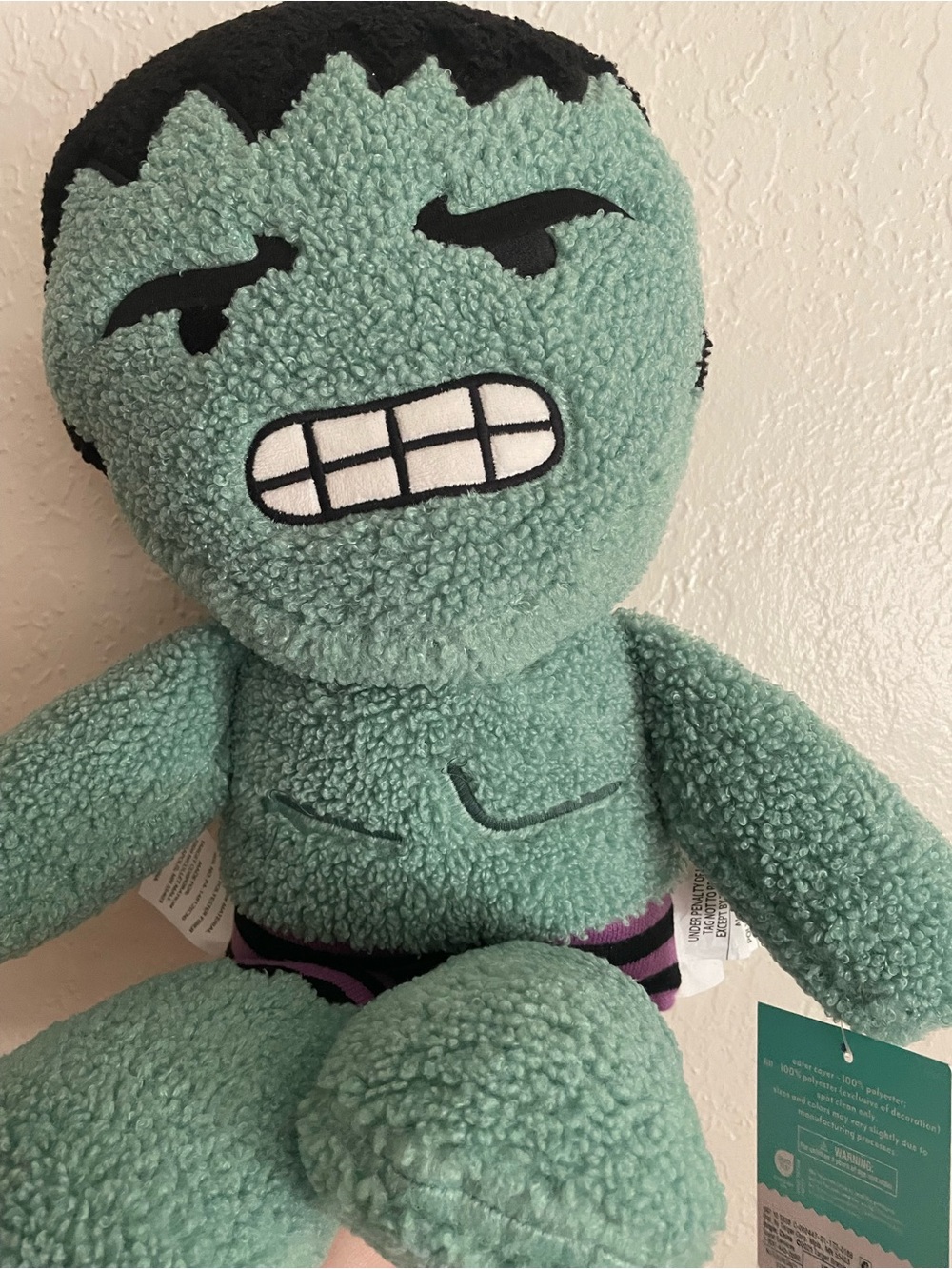 Marvel x Pillowfort Avengers Incredible Hulk plush pillow stuffed animal